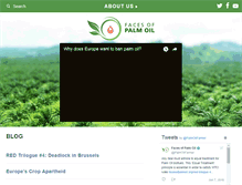 Tablet Screenshot of facesofpalmoil.org